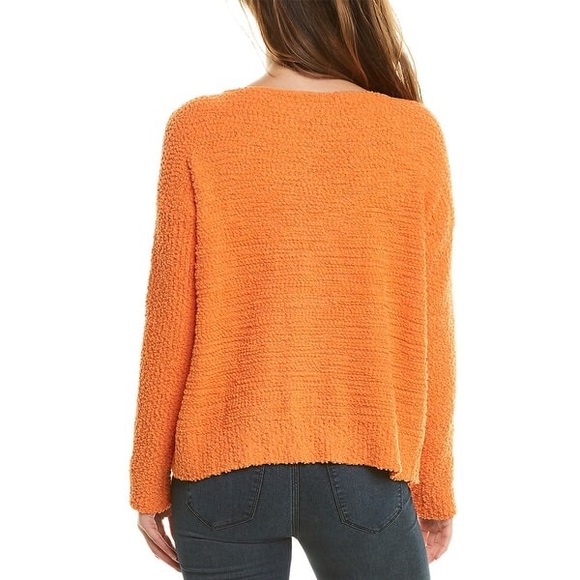 NWOT Vince Camuto Teddy Yarn Boat Neck Sweater - Picture 2 of 6